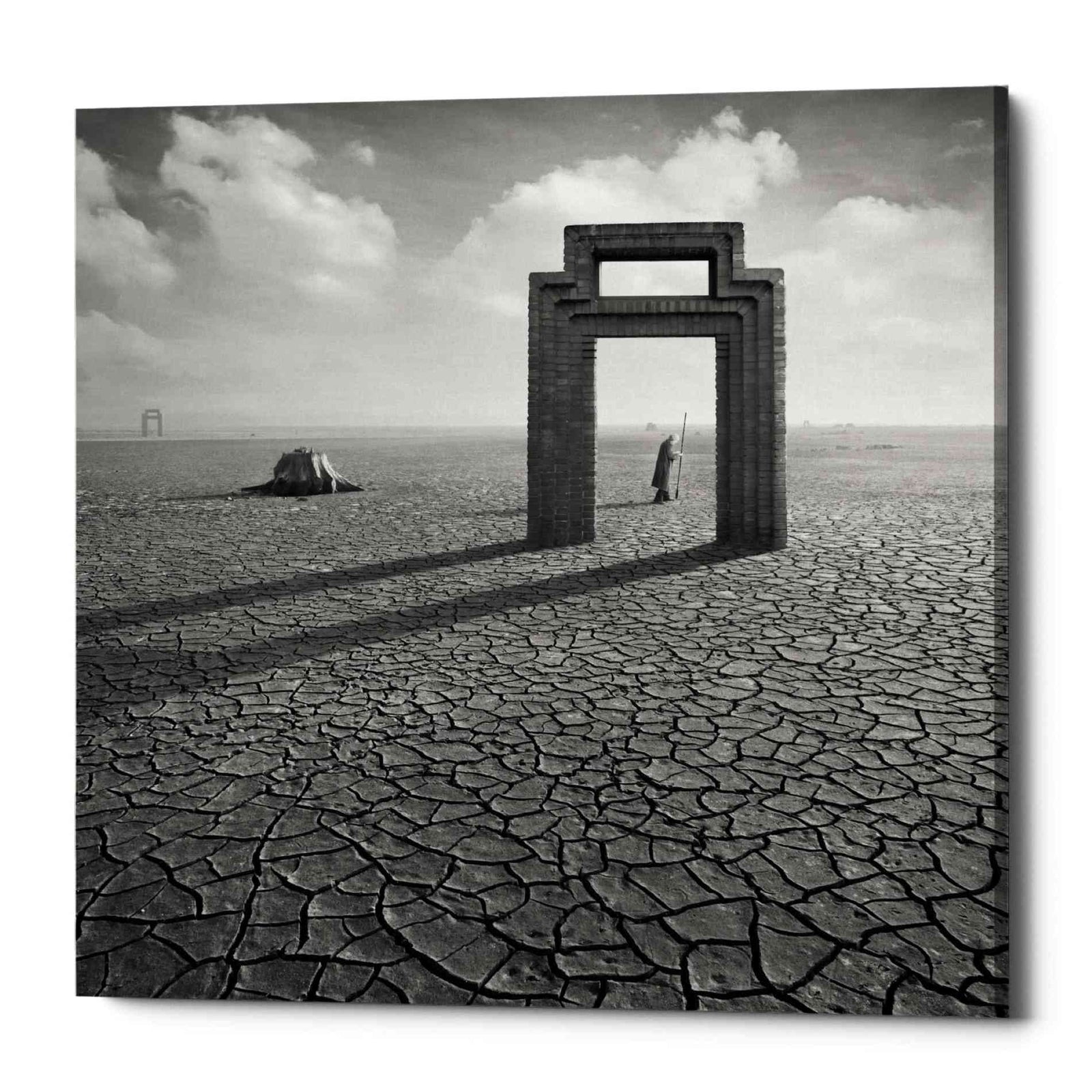 Epic Graffiti 'Gatekeeper' by Dariusz Klimczak, Canvas Wall Art