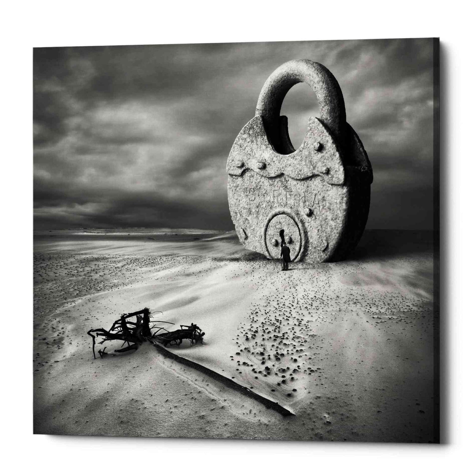 Epic Graffiti 'Keyman' by Dariusz Klimczak, Canvas Wall Art