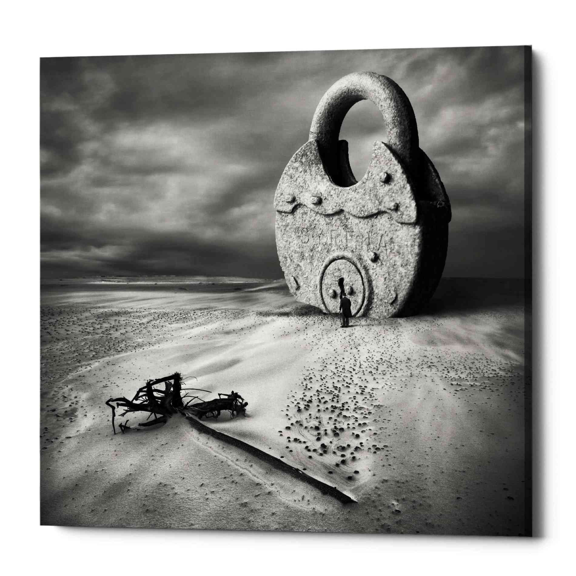 Epic Graffiti 'Keyman' by Dariusz Klimczak, Canvas Wall Art