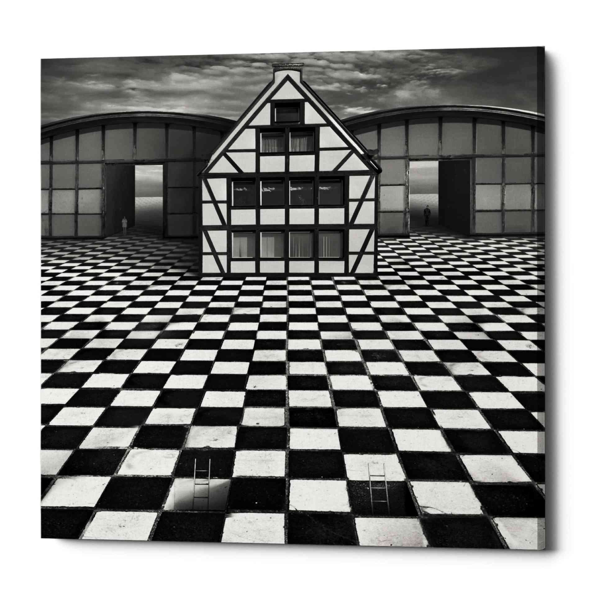 Epic Graffiti 'Kwadrart' by Dariusz Klimczak, Canvas Wall Art