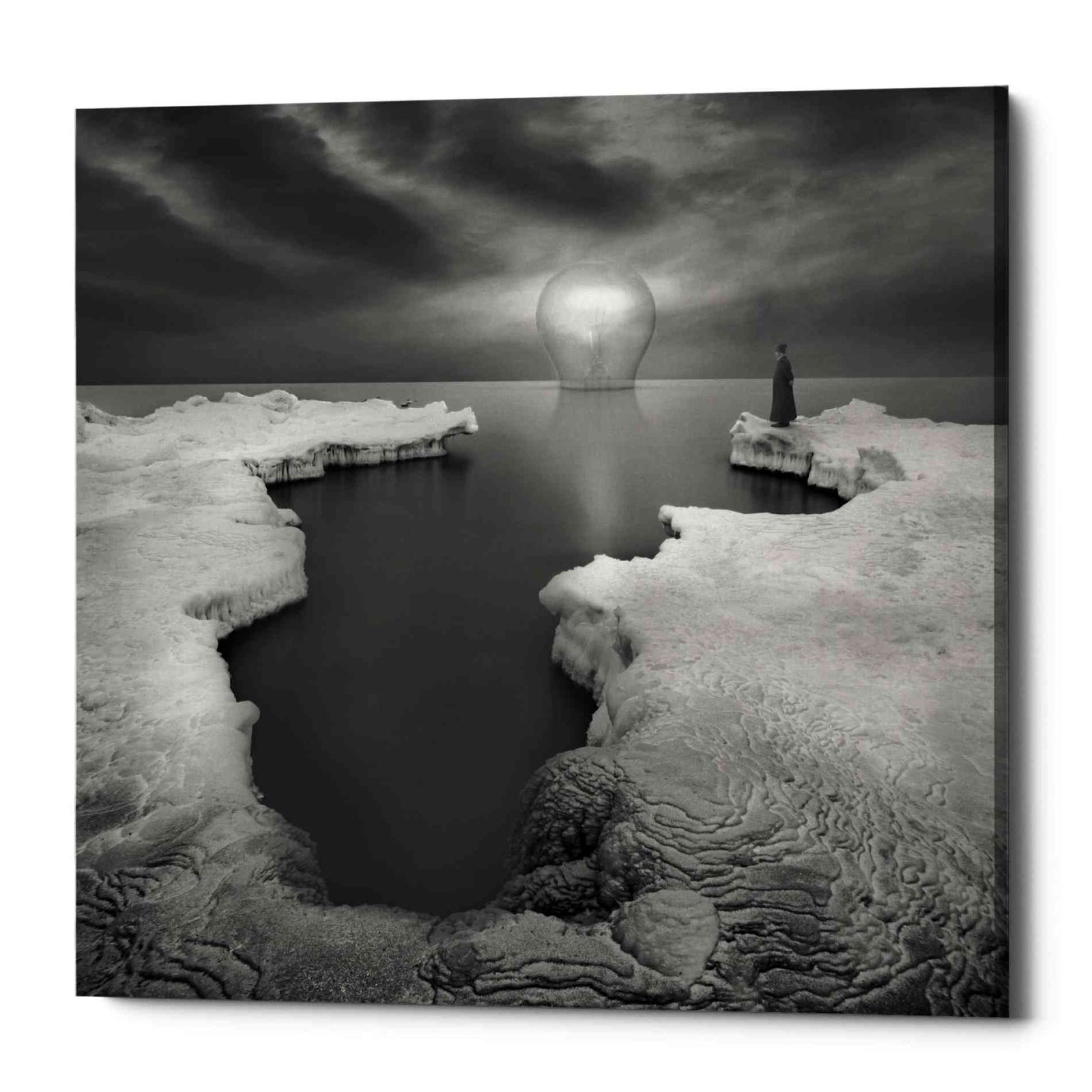Epic Graffiti 'Lighthouse' by Dariusz Klimczak, Canvas Wall Art