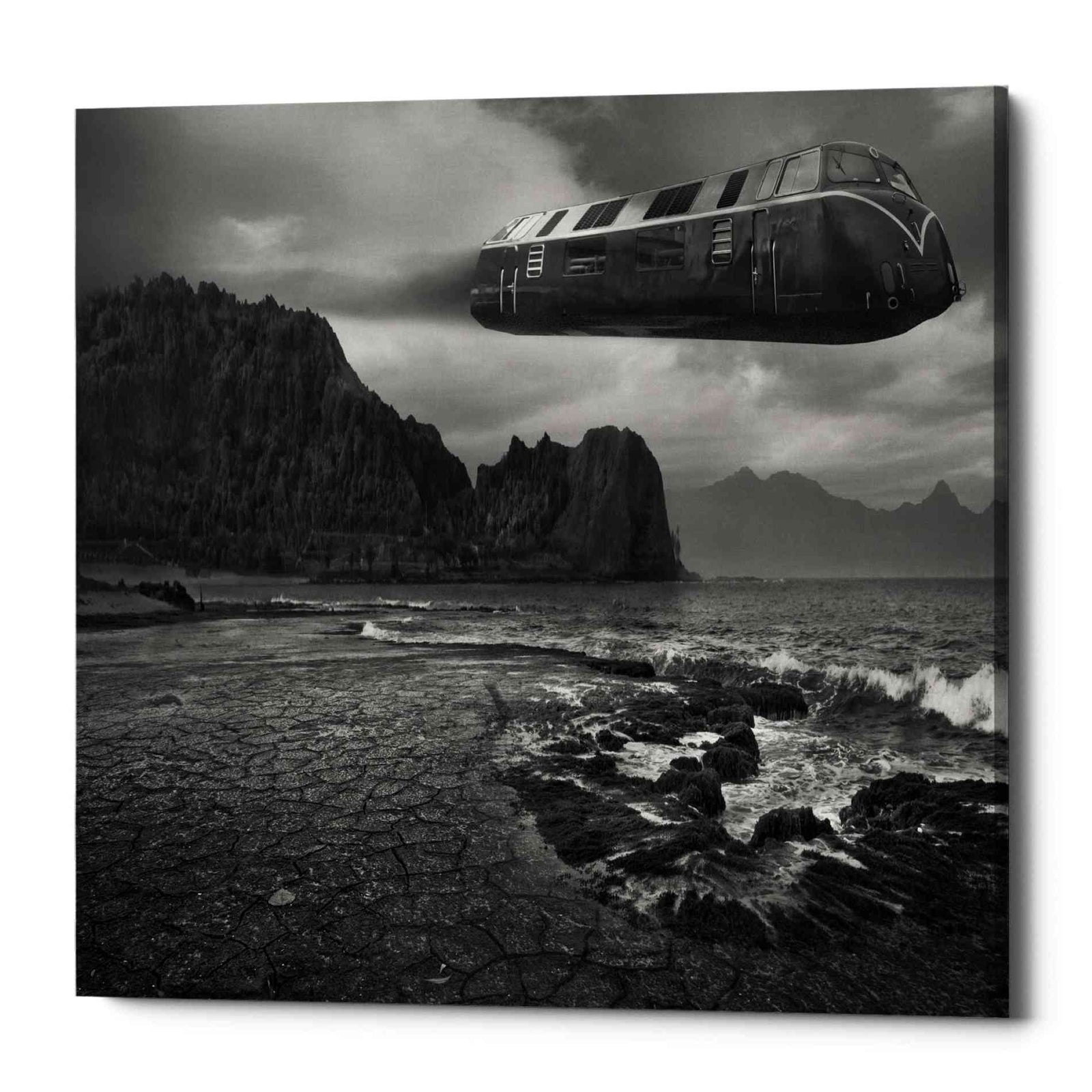 Epic Graffiti 'Loco Motion' by Dariusz Klimczak, Canvas Wall Art