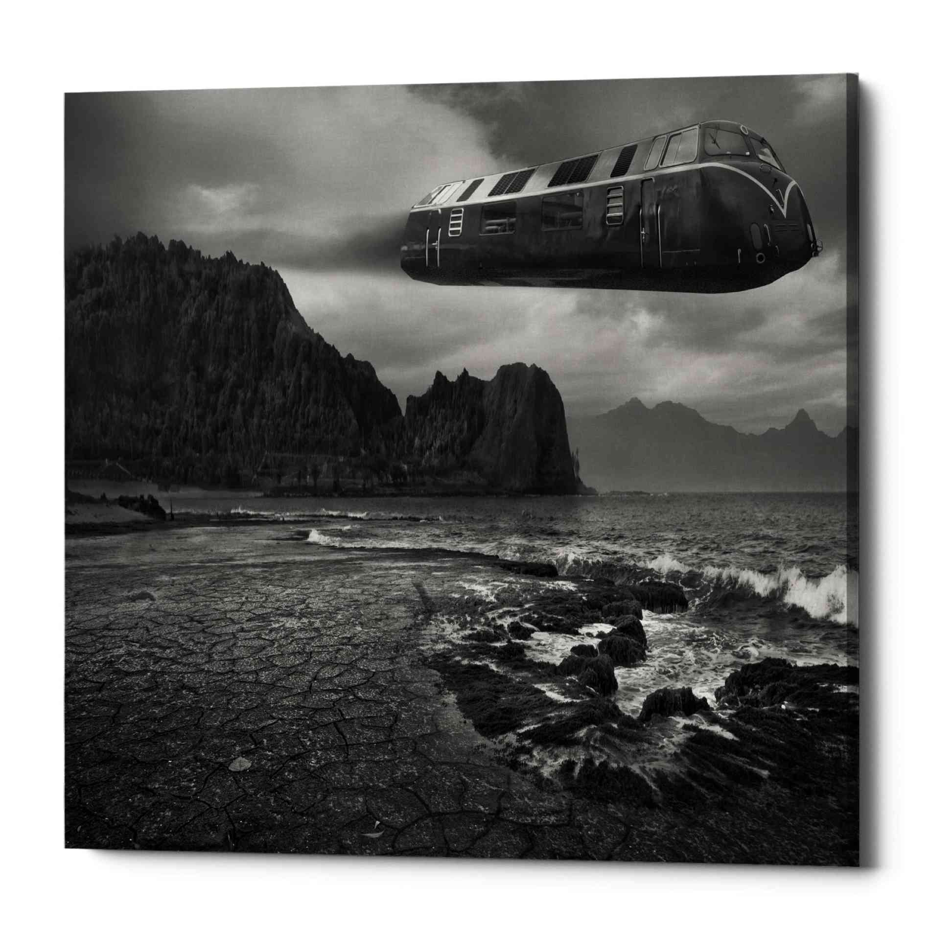 Epic Graffiti 'Loco Motion' by Dariusz Klimczak, Canvas Wall Art