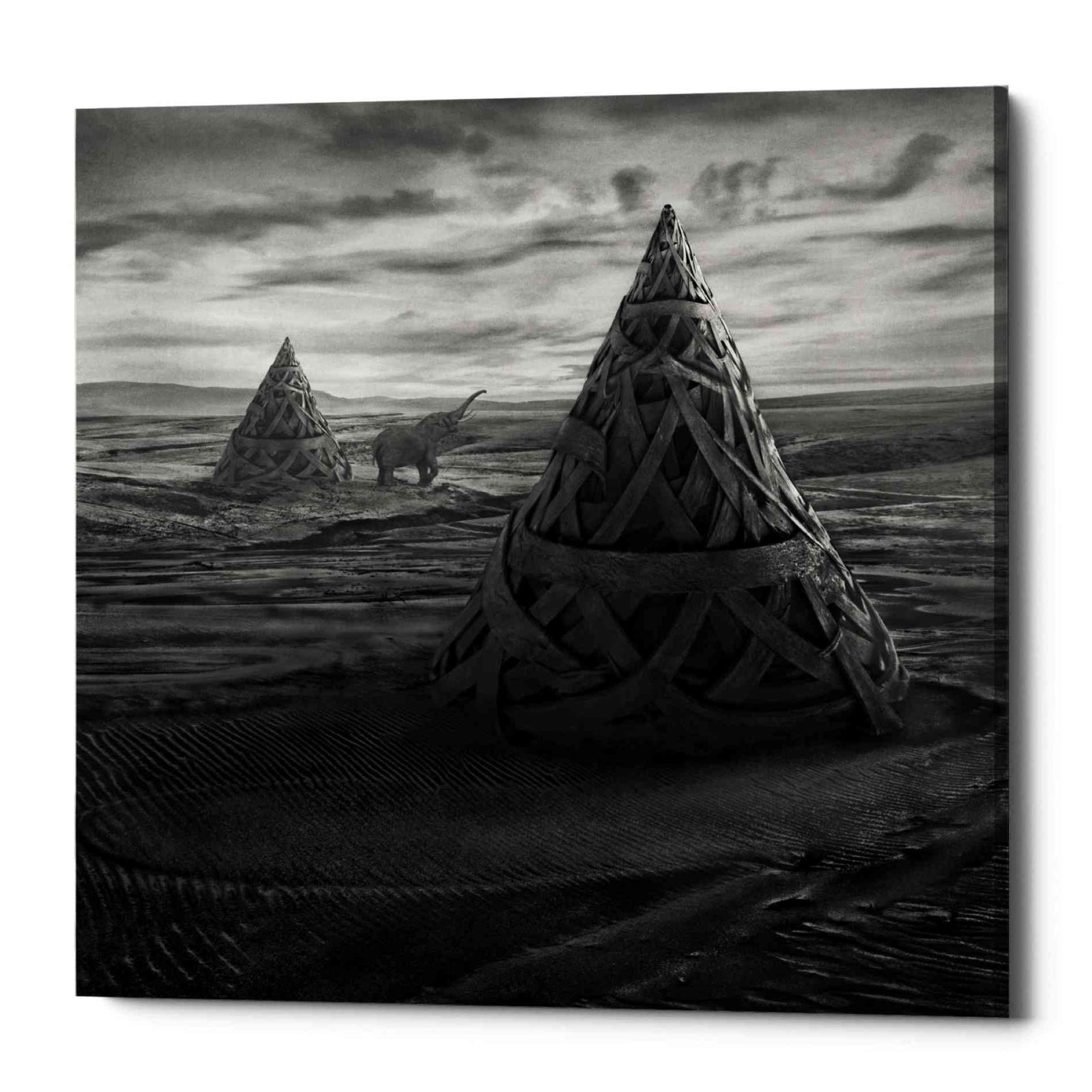 Epic Graffiti 'Oddland' by Dariusz Klimczak, Canvas Wall Art
