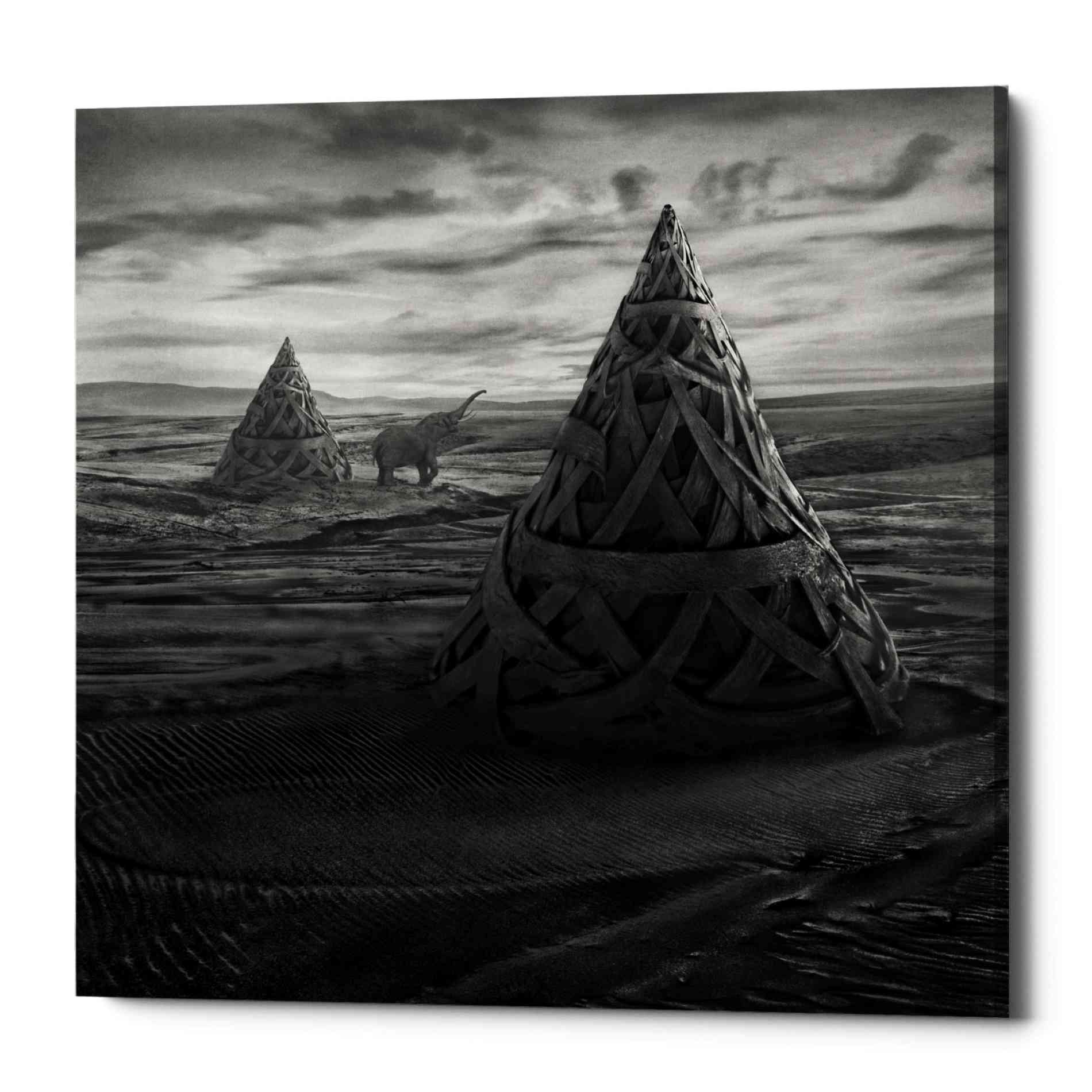 Epic Graffiti 'Oddland' by Dariusz Klimczak, Canvas Wall Art