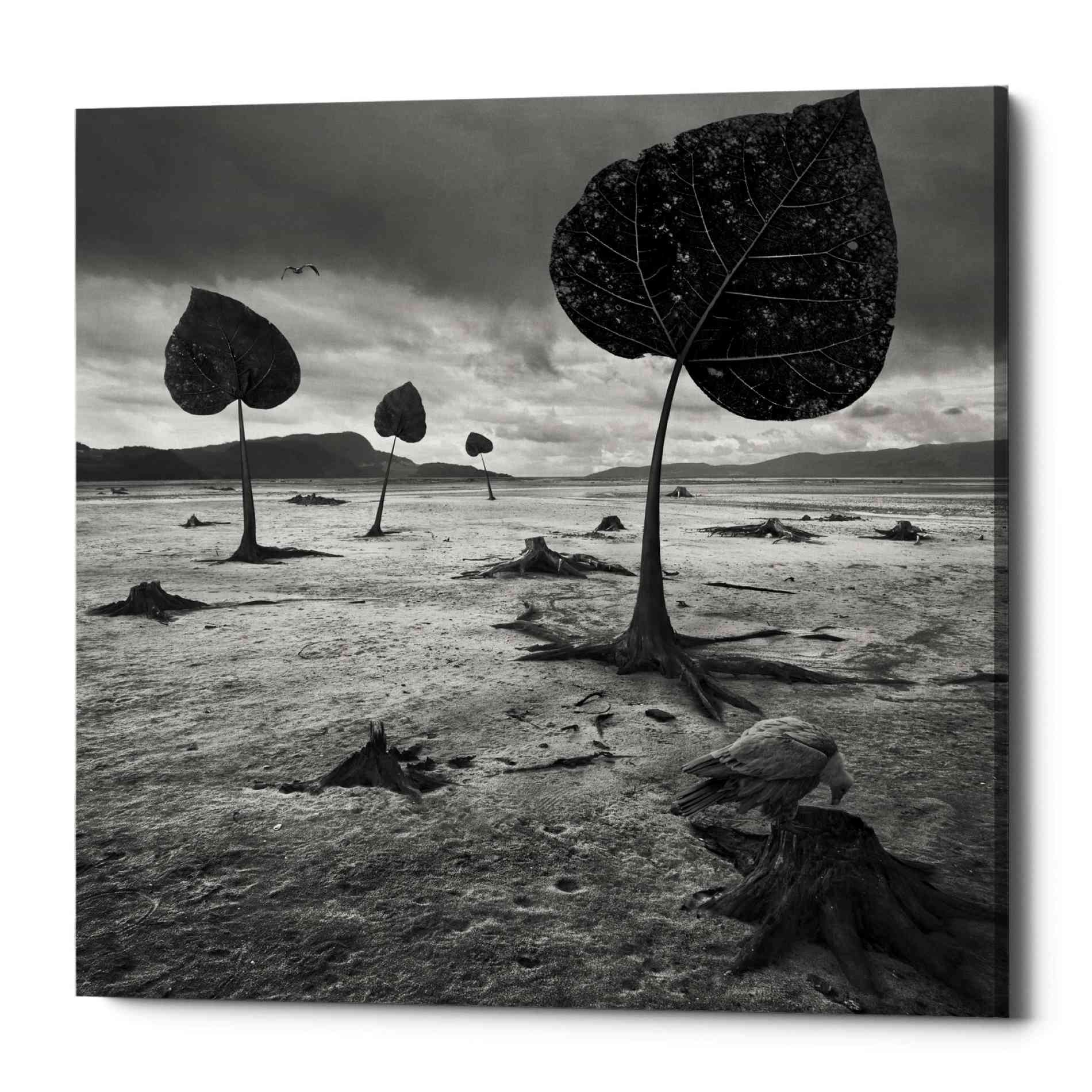 Epic Graffiti 'PostEarth' by Dariusz Klimczak, Canvas Wall Art