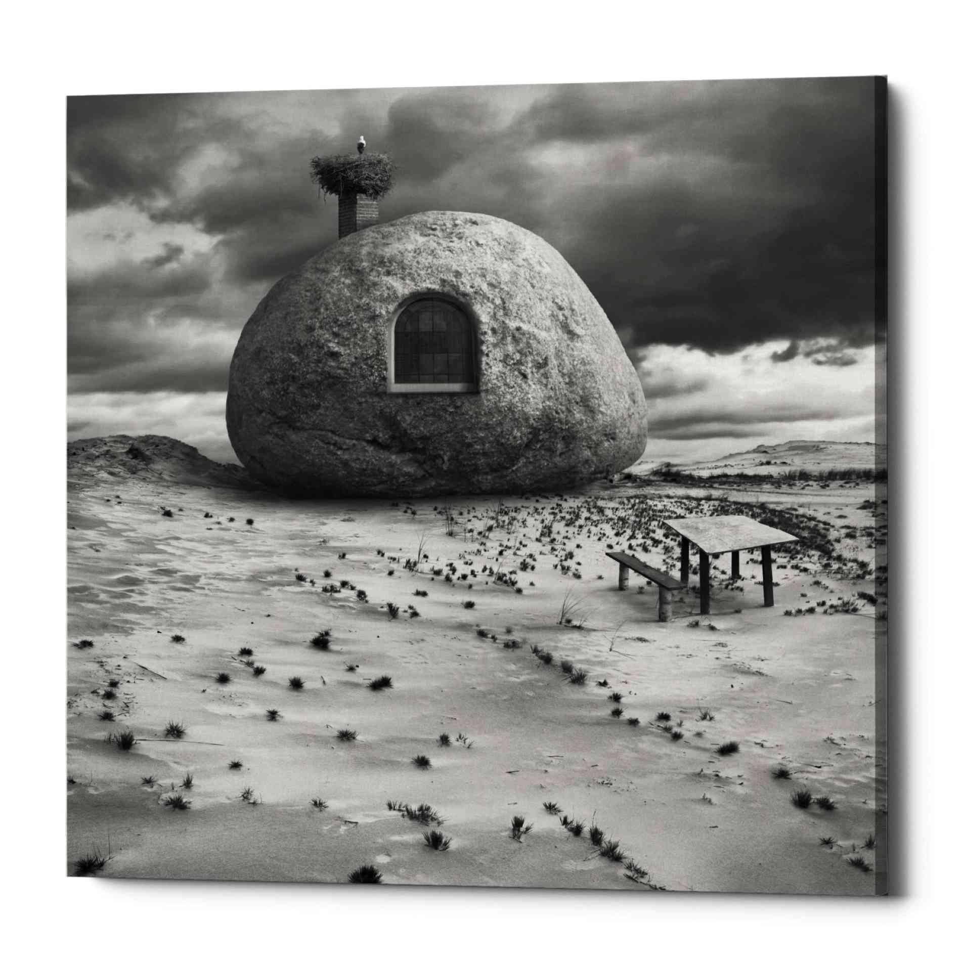 Epic Graffiti 'Rockhouse' by Dariusz Klimczak, Canvas Wall Art