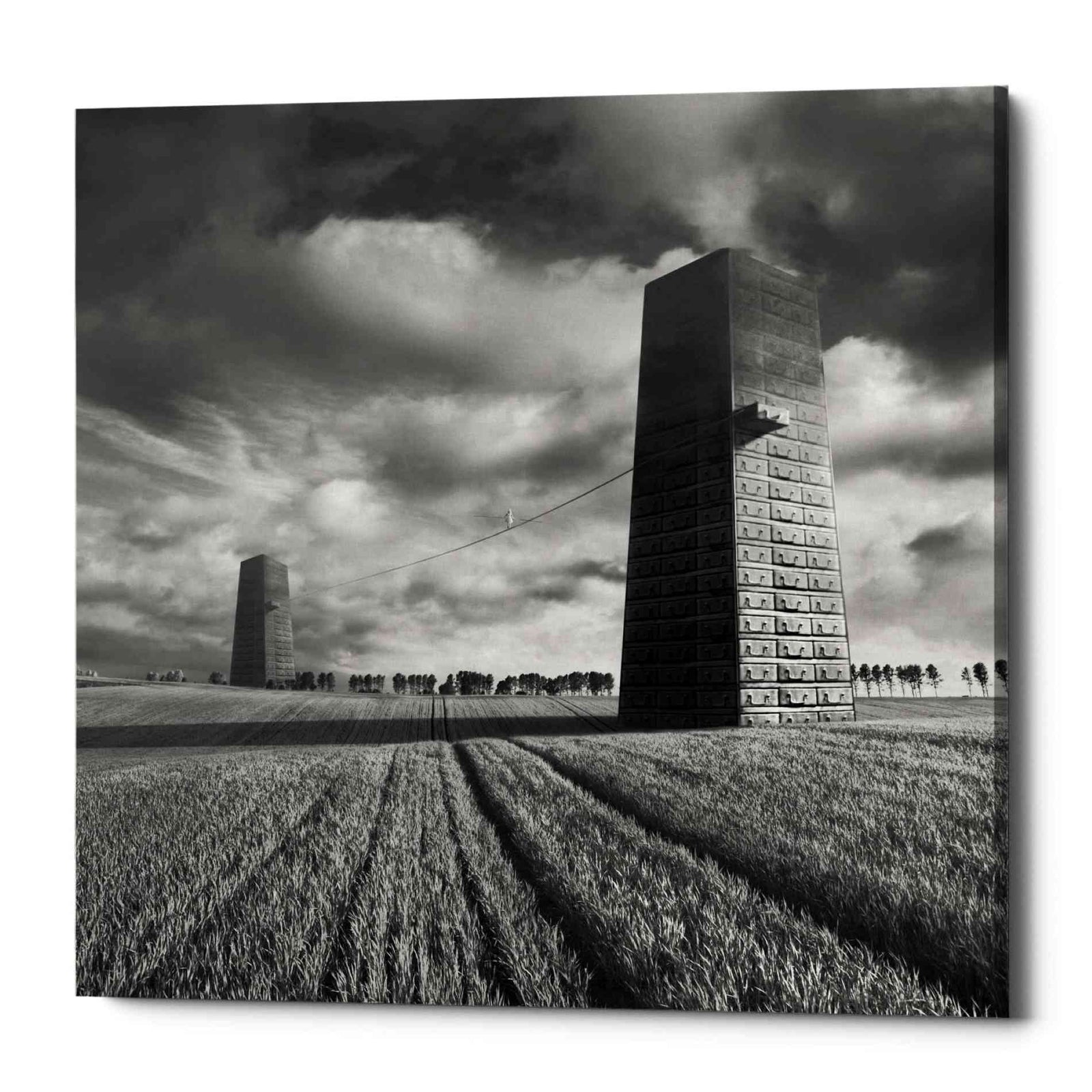 Epic Graffiti 'Szflandia' by Dariusz Klimczak, Canvas Wall Art
