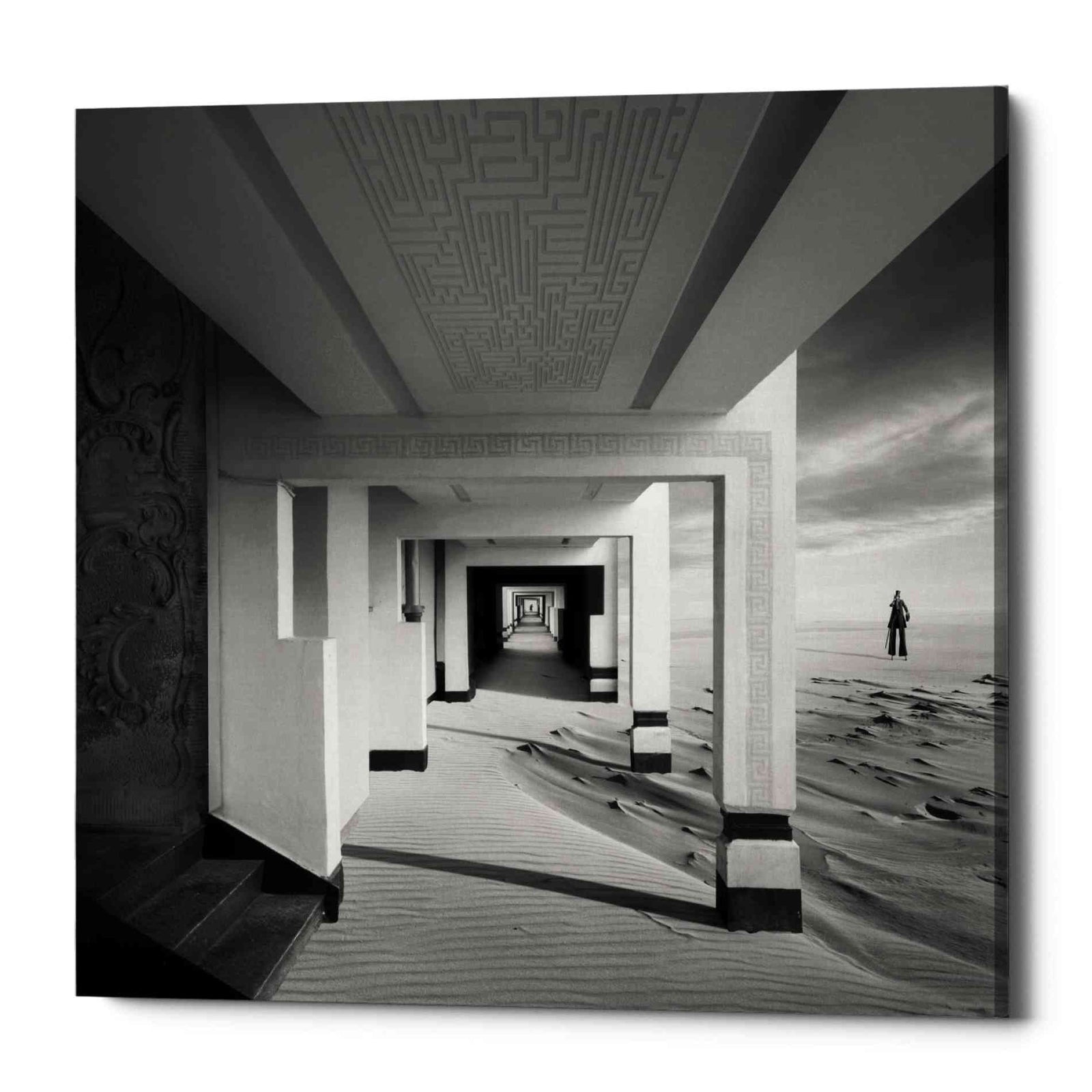 Epic Graffiti 'Tunnel' by Dariusz Klimczak, Canvas Wall Art