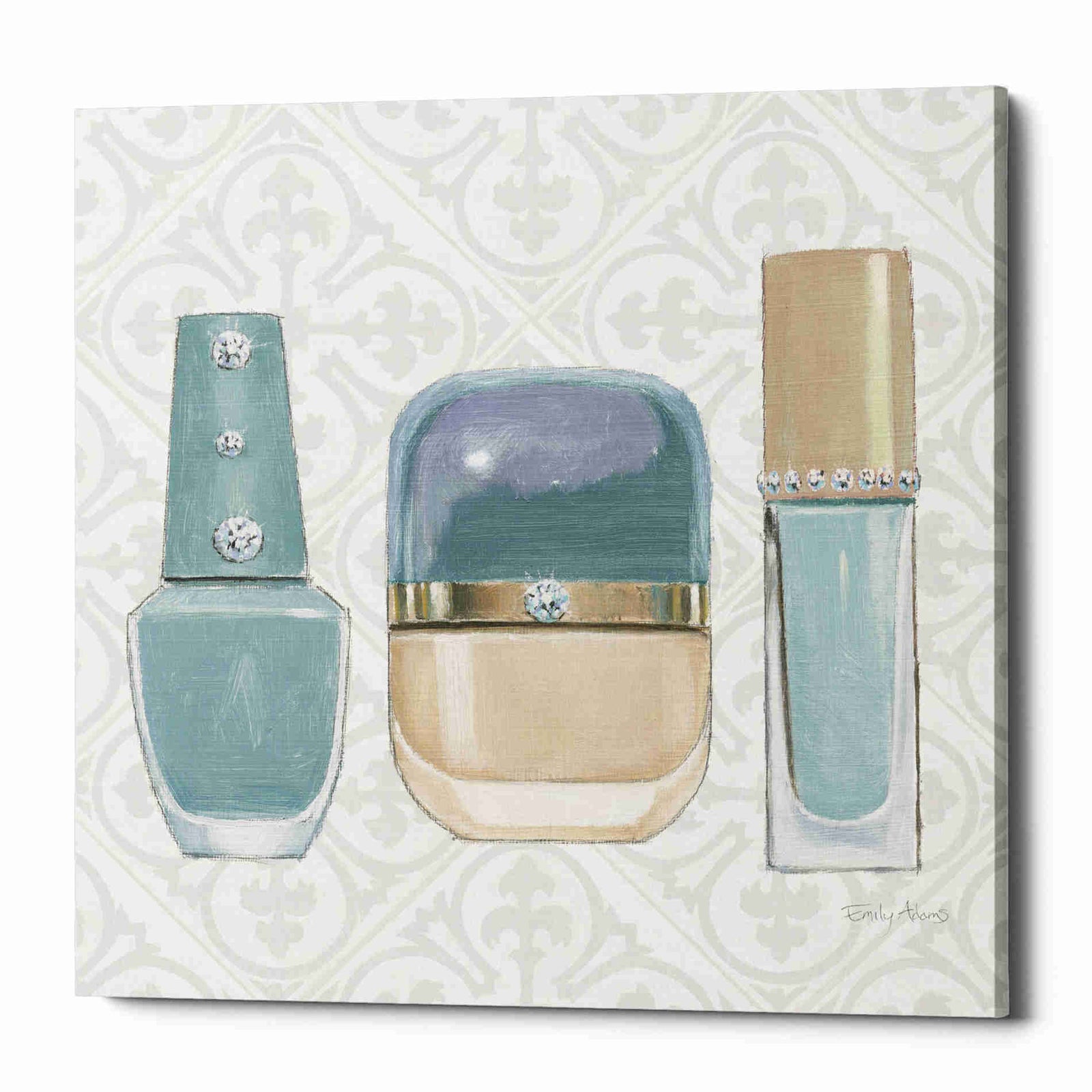 Epic Graffiti 'Must Have Fashion IV' by Emily Adams, Giclee Canvas Wall Art