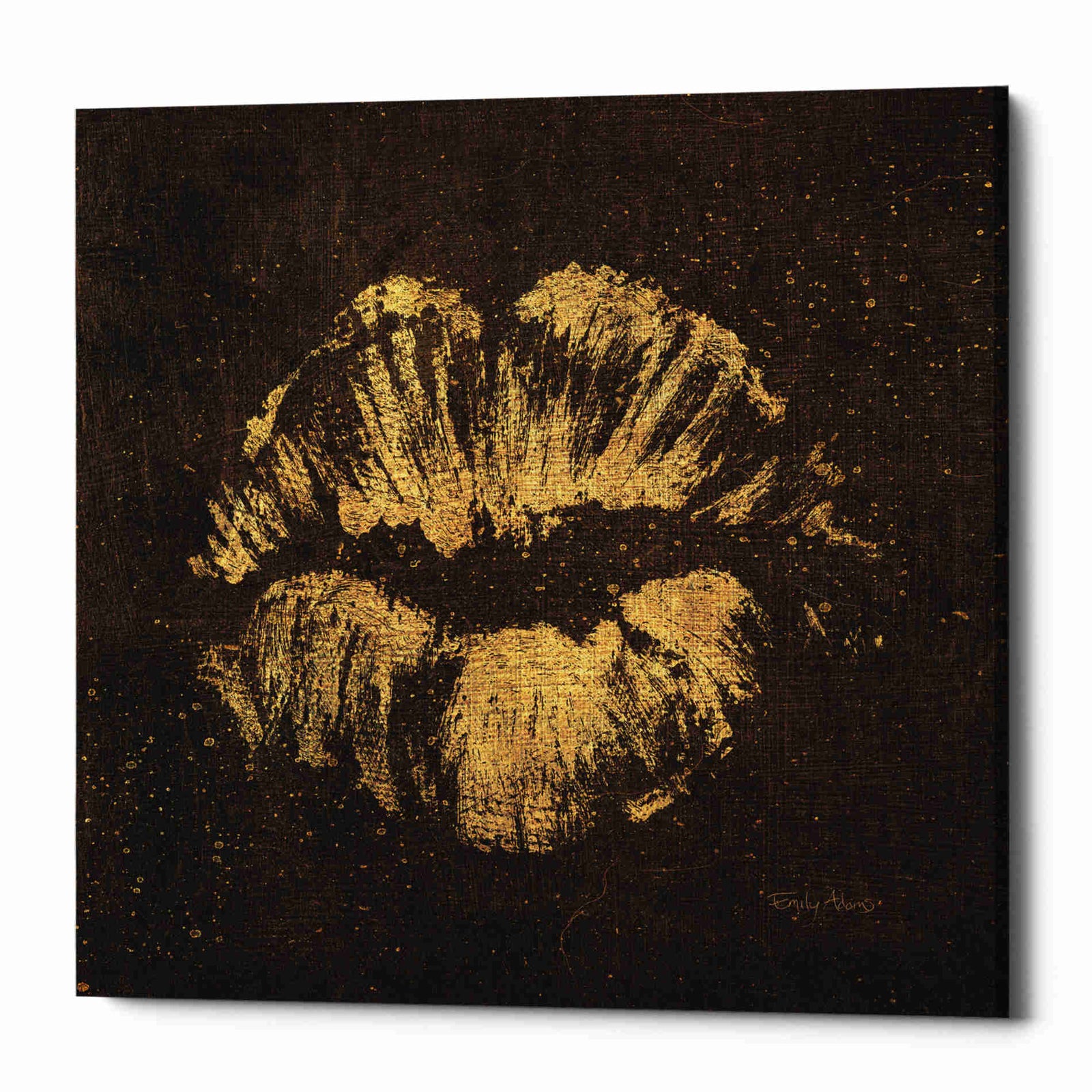 Epic Graffiti 'Shoe Fetish Quotes VIII' by Emily Adams, Giclee Canvas Wall Art