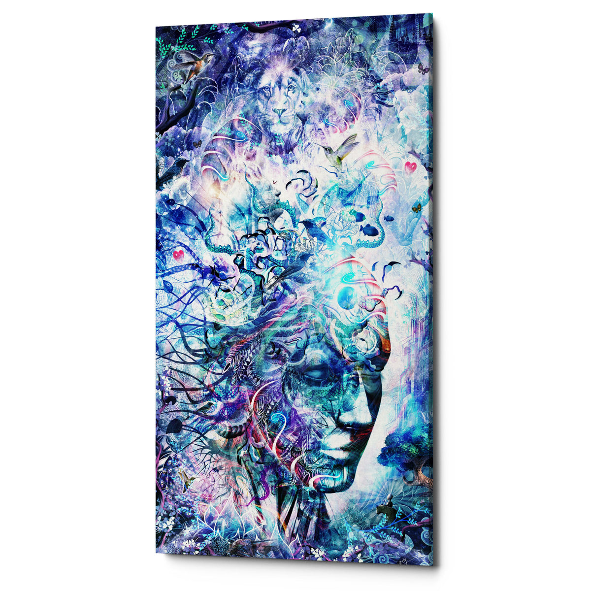 Epic Graffiti &quot;Dreams of Unity&quot; by Cameron Gray, Giclee Canvas Wall Art