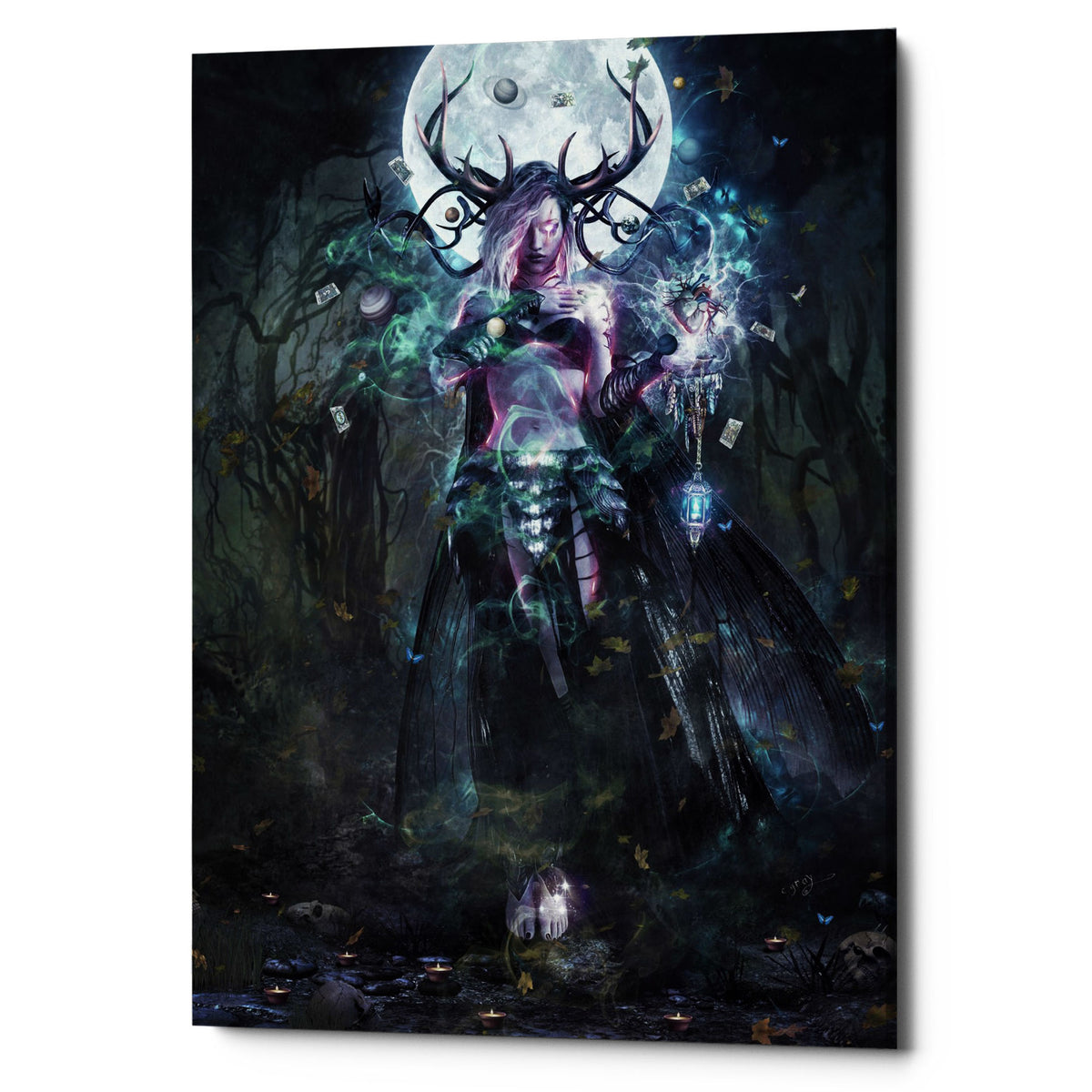 Epic Graffiti &quot;The Dreamcatcher&quot; by Cameron Gray, Giclee Canvas Wall Art, 18&quot;x26&quot;