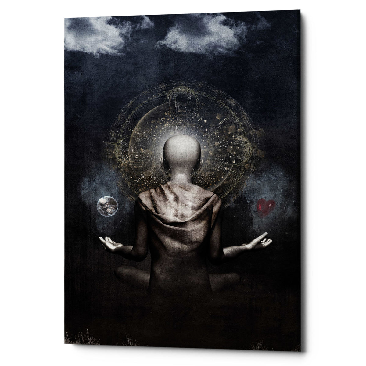 Epic Graffiti &quot;The Projection&quot; by Cameron Gray, Giclee Canvas Wall Art