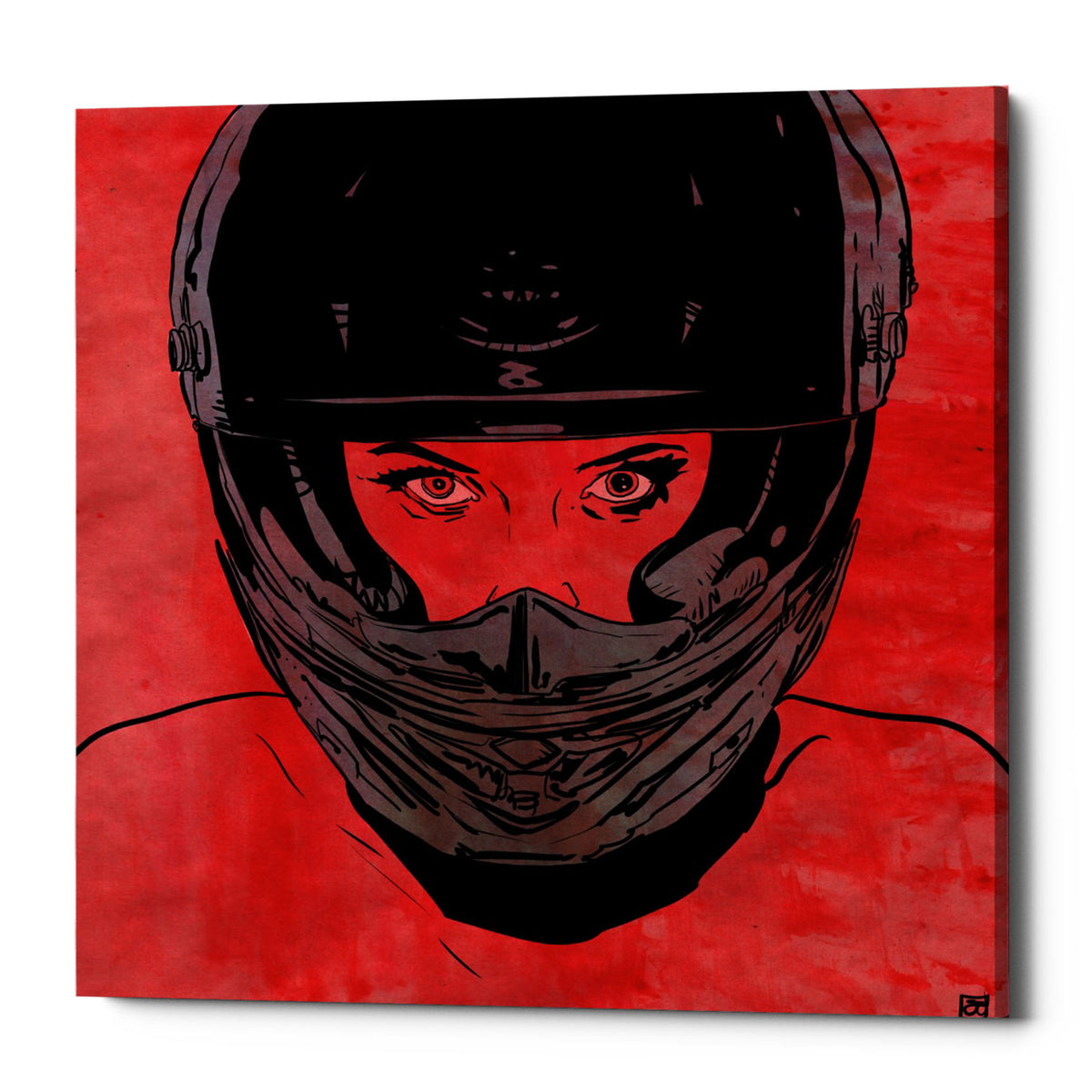 Epic Graffiti &quot;Ride&quot; by Giuseppe Cristiano, Giclee Canvas Wall Art