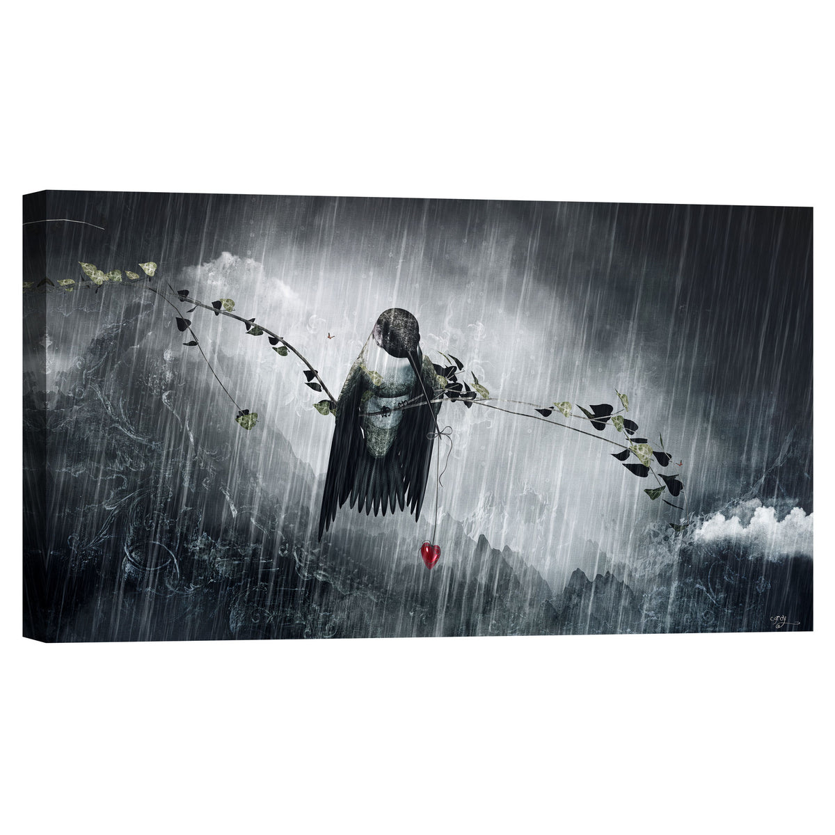 Epic Graffiti &quot;Reach&quot; by Cameron Gray, Giclee Canvas Wall Art