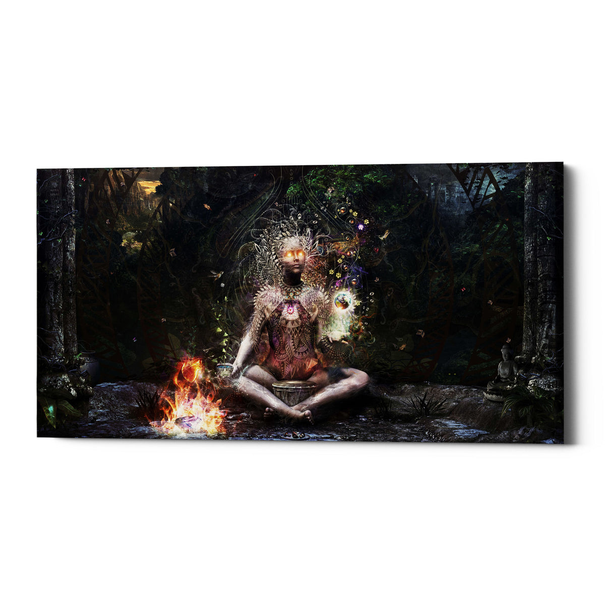 Epic Graffiti &quot;Sacrament For The Sacred Dreamers&quot; by Cameron Gray, Giclee Canvas Wall Art