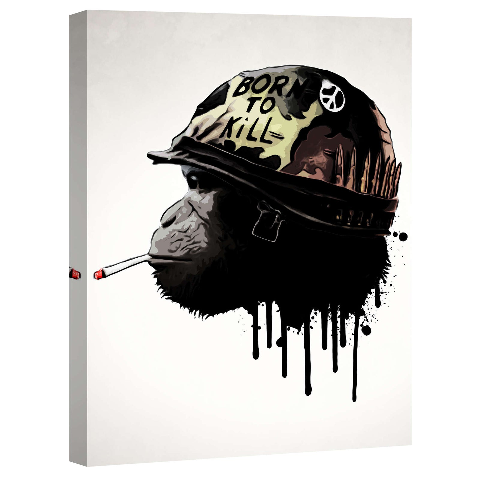 Cortesi Home "Born to Kill" by Nicklas Gustafsson, Giclee Canvas Wall Art