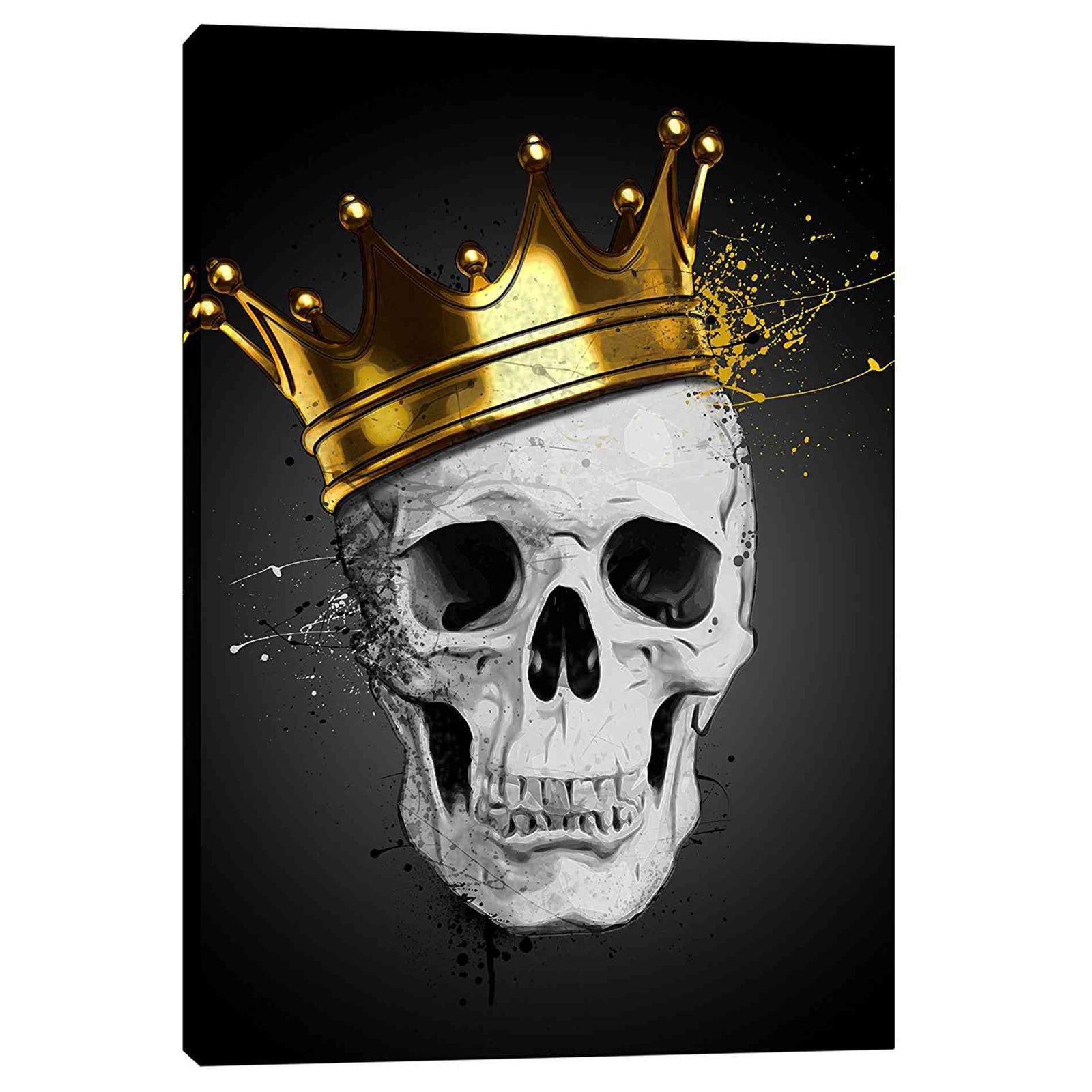 Cortesi Home 'Royal Skull' by Nicklas Gustafsson, Canvas Wall Art