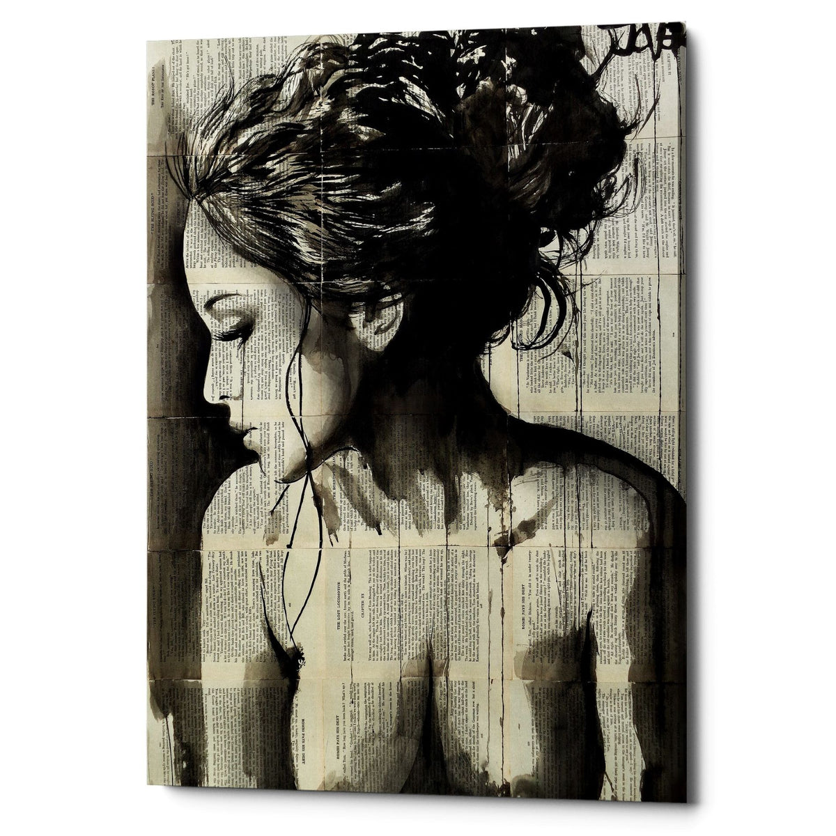 Epic Graffiti &quot;Dreamer&quot; by Loui Jover, Giclee Canvas Wall Art