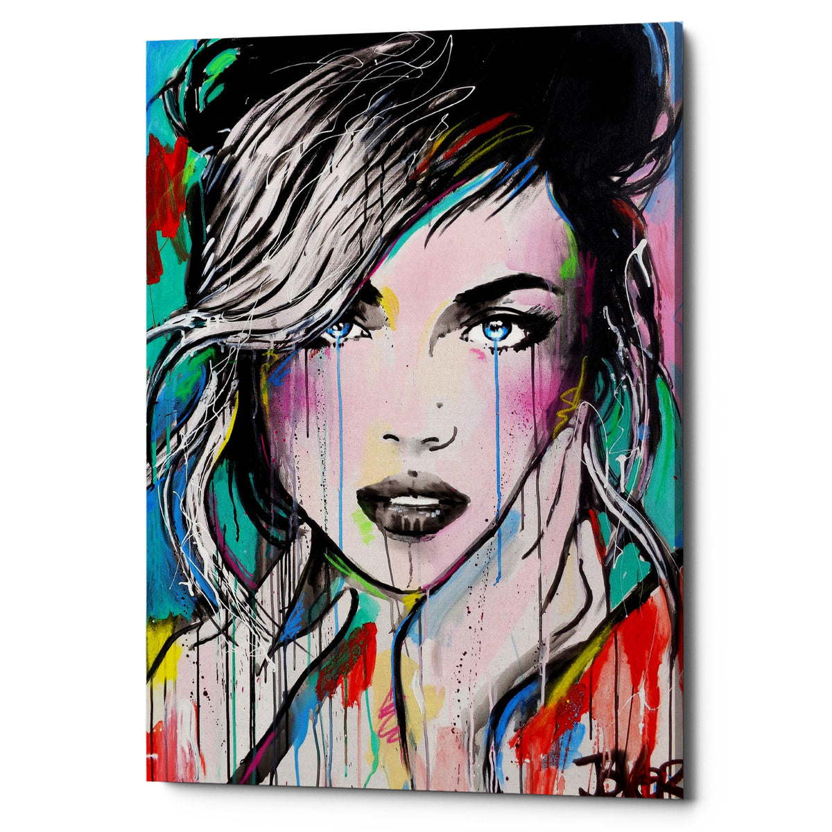Epic Graffiti &quot;Forever&quot; by Loui Jover, Giclee Canvas Wall Art