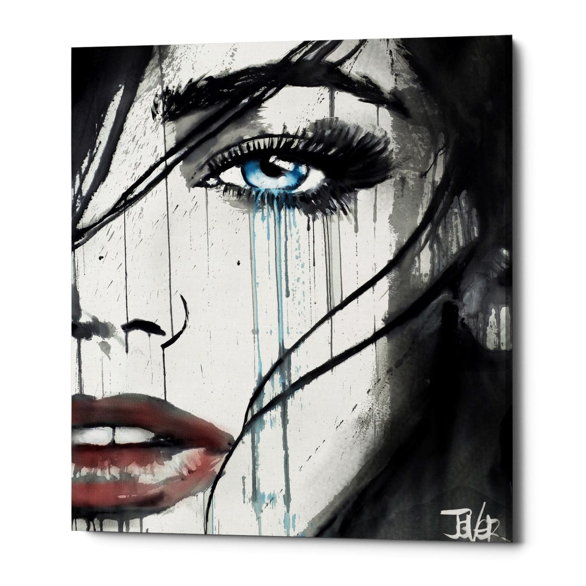 Epic Graffiti &quot;It Happens&quot; by Loui Jover, Giclee Canvas Wall Art