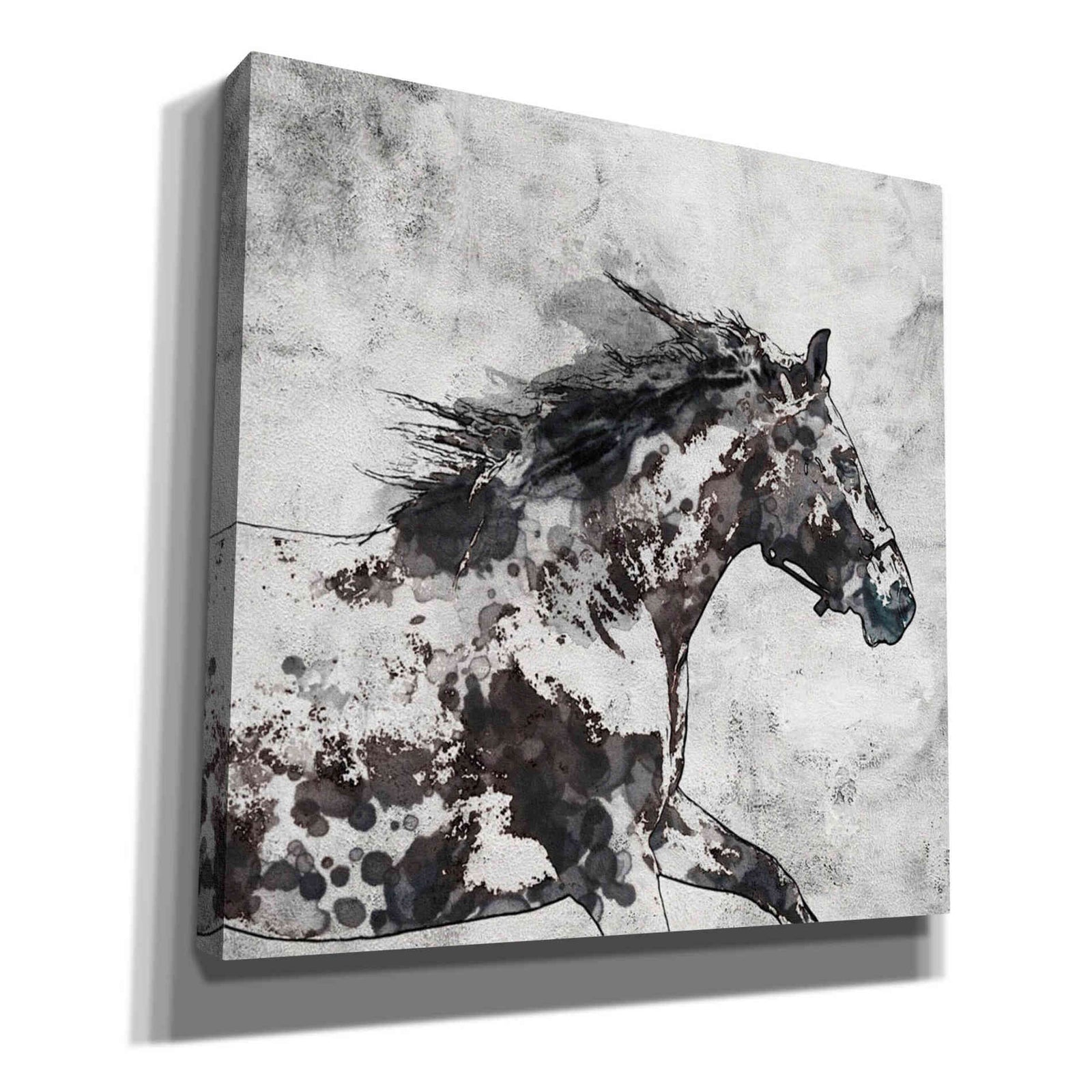 Epic Graffiti 'Bay Horse 4' by Irena Orlov, Giclee Canvas Wall Art