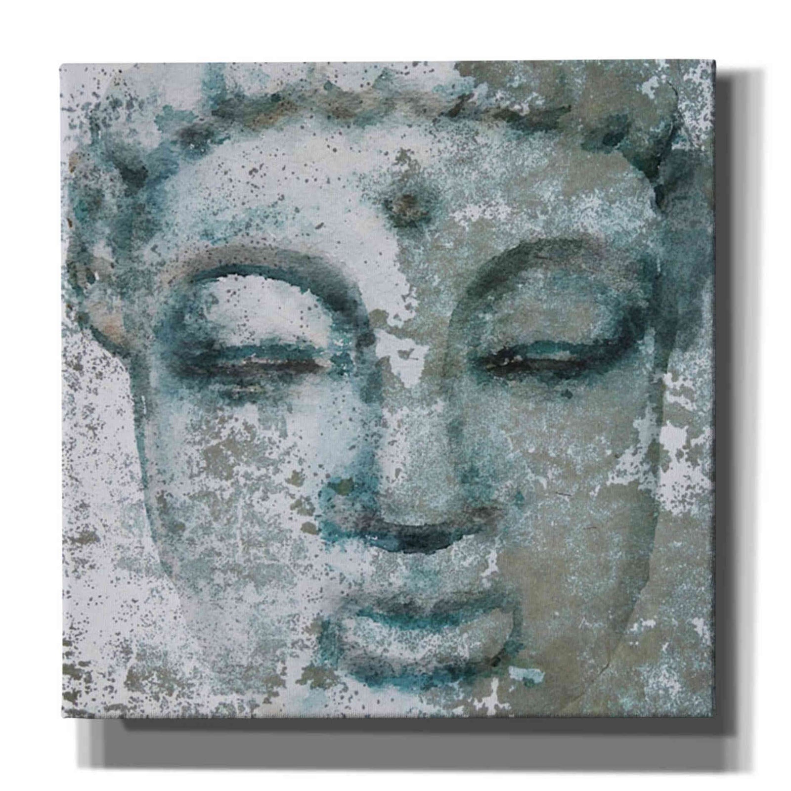 Epic Graffiti 'Buddha, Inner Peace 3' by Irena Orlov, Giclee Canvas Wall Art