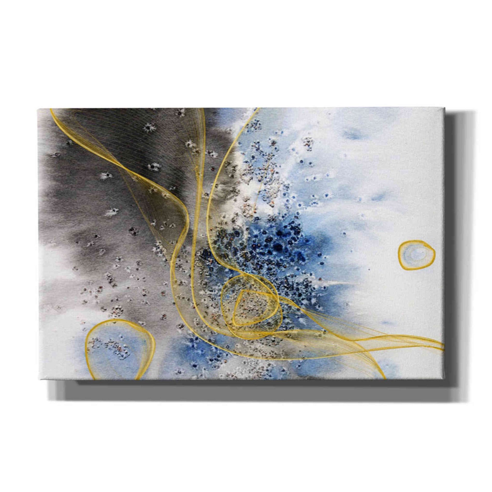 Epic Graffiti 'Coastal Watercolor Abstract' by Irena Orlov, Giclee Canvas Wall Art