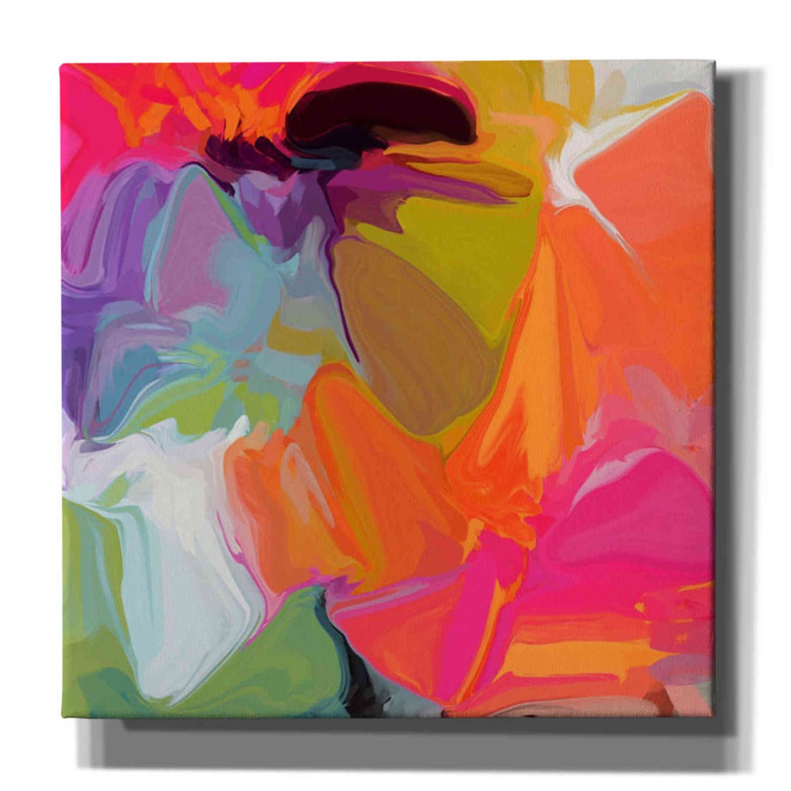 Epic Graffiti 'Color Vibrations 2' by Irena Orlov, Giclee Canvas Wall Art