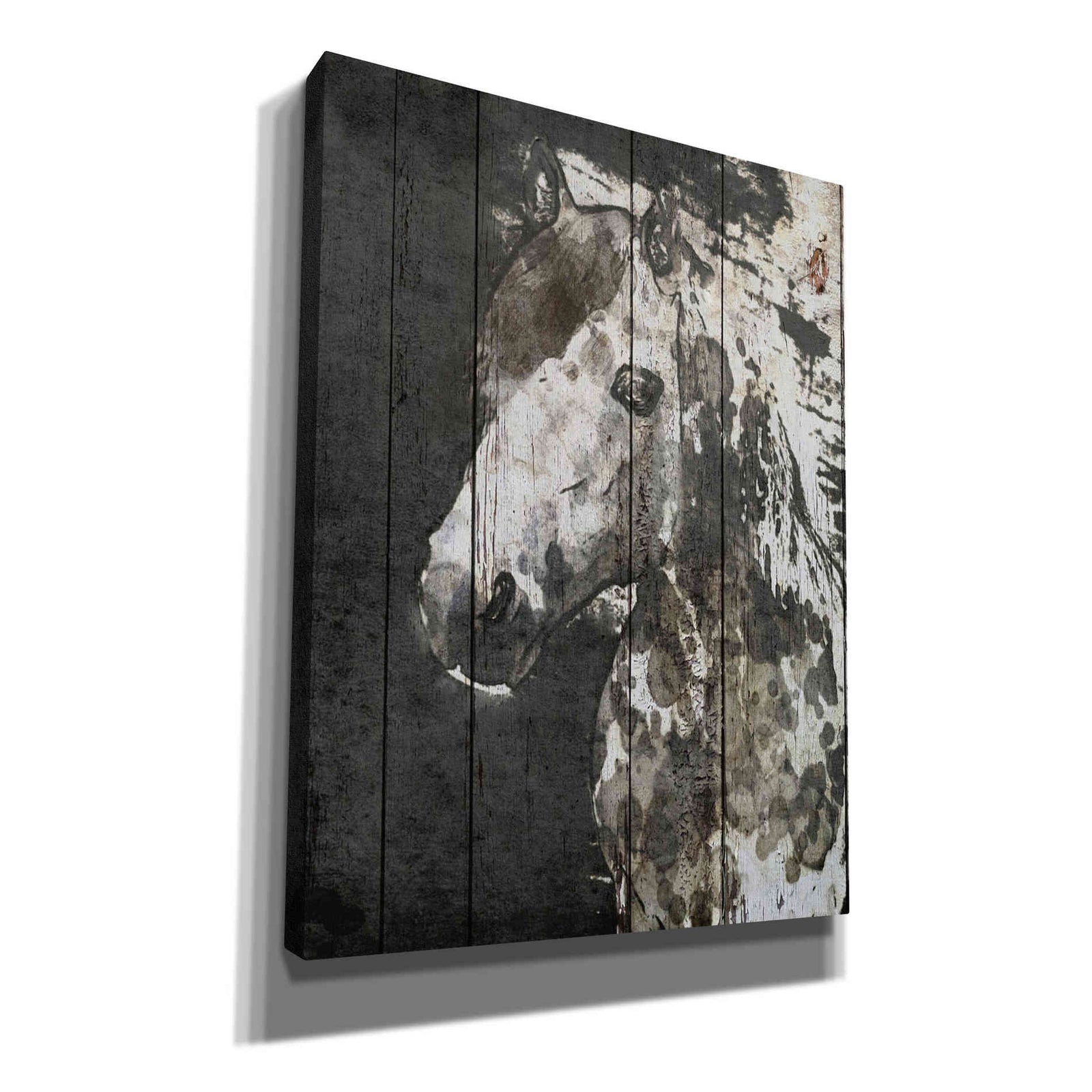 Epic Graffiti 'SPIRIT EYE Horse' by Irena Orlov, Giclee Canvas Wall Art