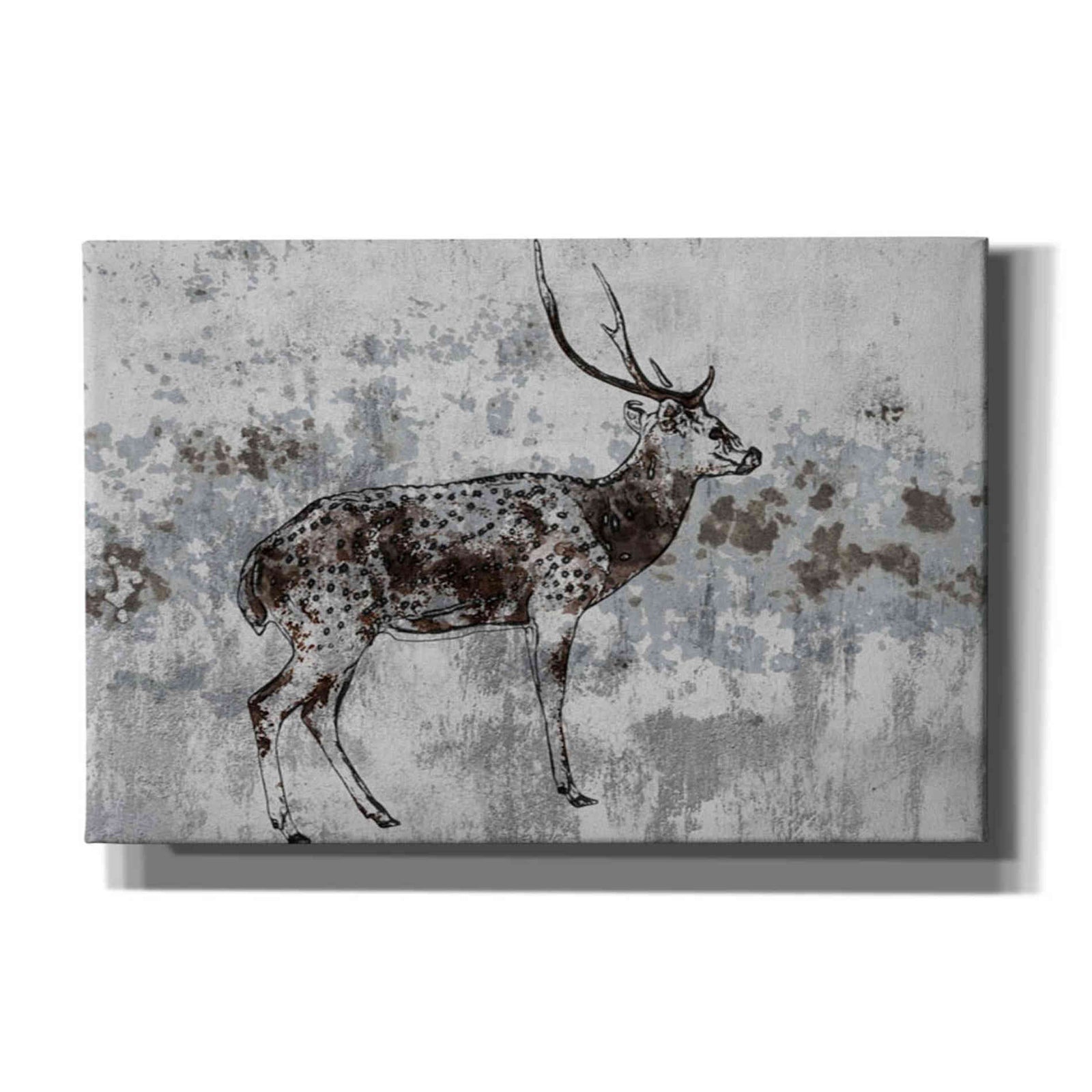 Epic Graffiti 'Sika Deer 1' by Irena Orlov, Giclee Canvas Wall Art