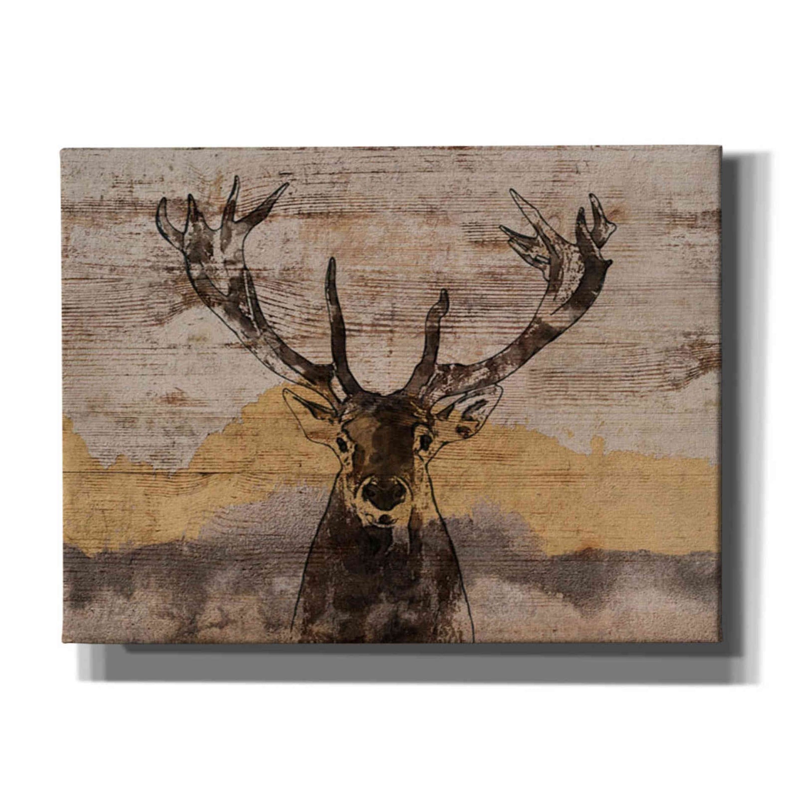 Epic Graffiti 'White-Tailed Deer' by Irena Orlov, Giclee Canvas Wall Art