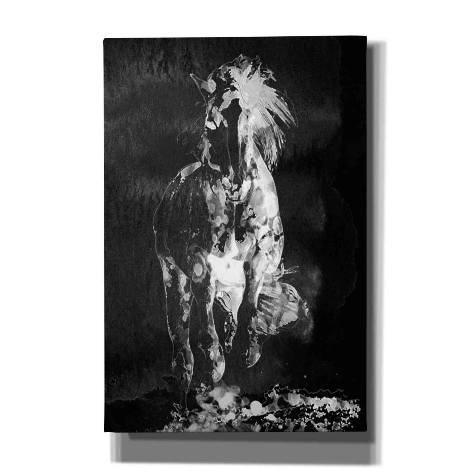 Epic Graffiti 'Wild Running Horse 3' by Irena Orlov, Giclee Canvas Wall Art
