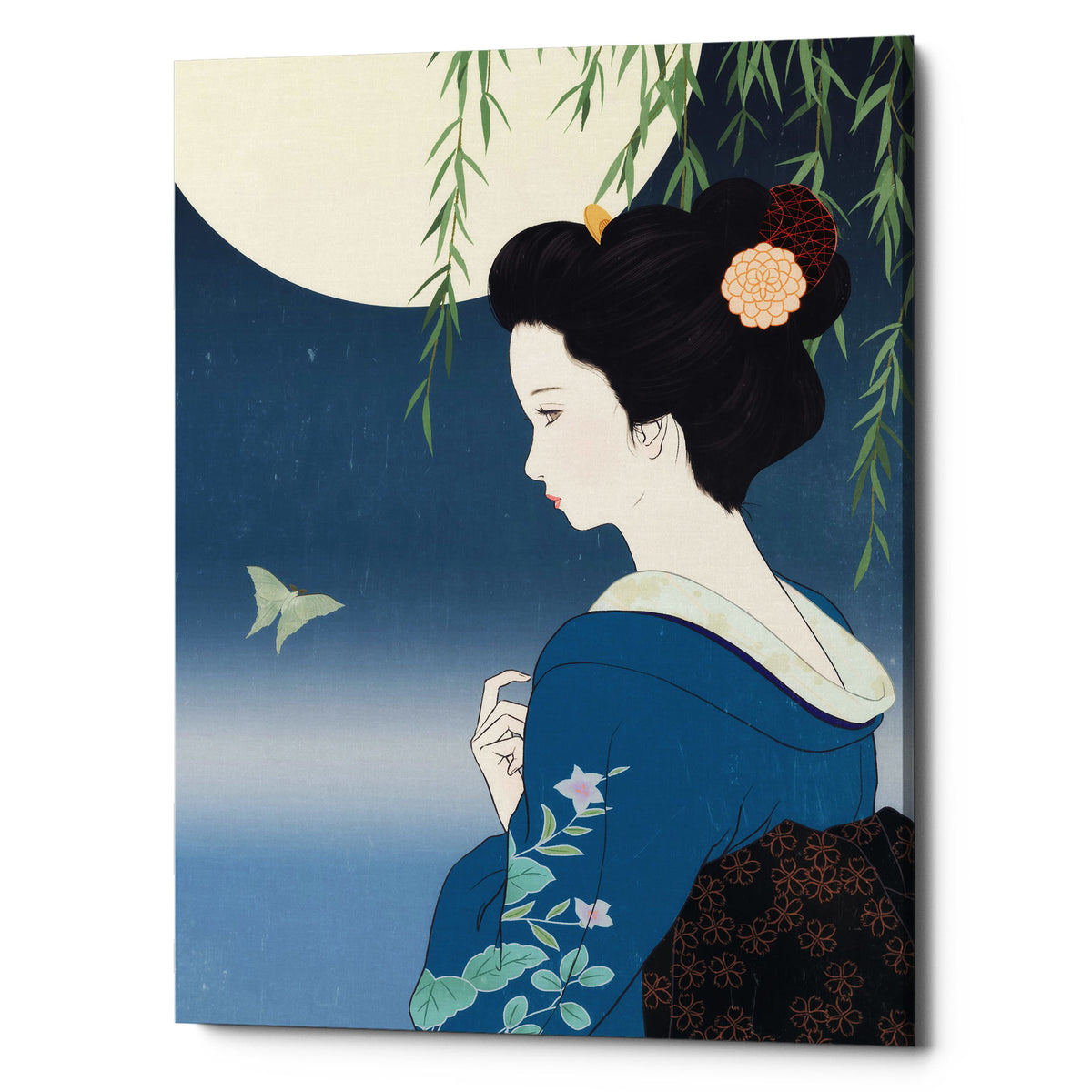 Epic Graffiti &quot;Fumitsuki&quot; by Sai Tamiya, Giclee Canvas Wall Art