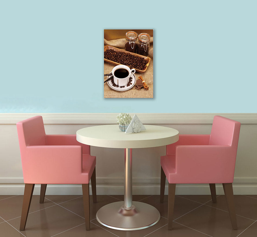 Epic Graffiti Ode to Coffee Acrylic Wall Art, 14&quot; x 20&quot;
