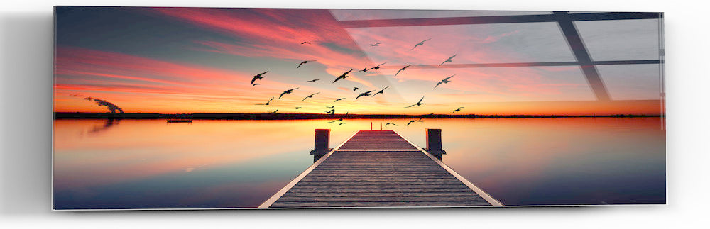 Epic Graffiti &quot;Seek To Sea More&quot; in a High Gloss Acrylic Wall Art, 60&quot; x 20&quot;