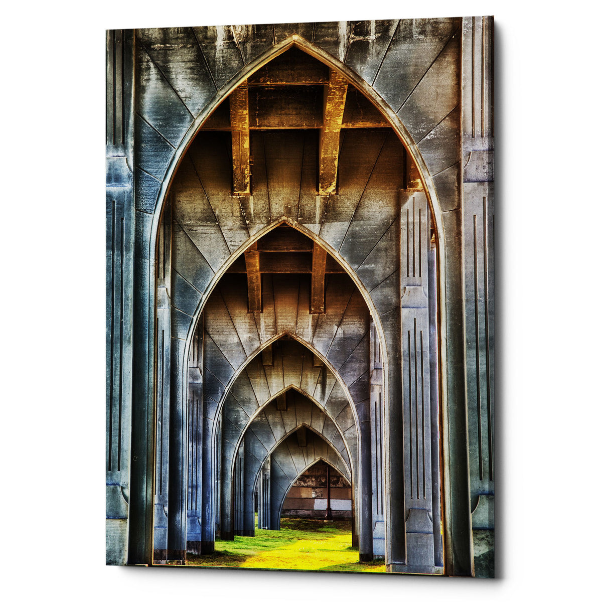 Epic Graffiti &quot;Arches&quot; by Darren White, Giclee Canvas Wall Art