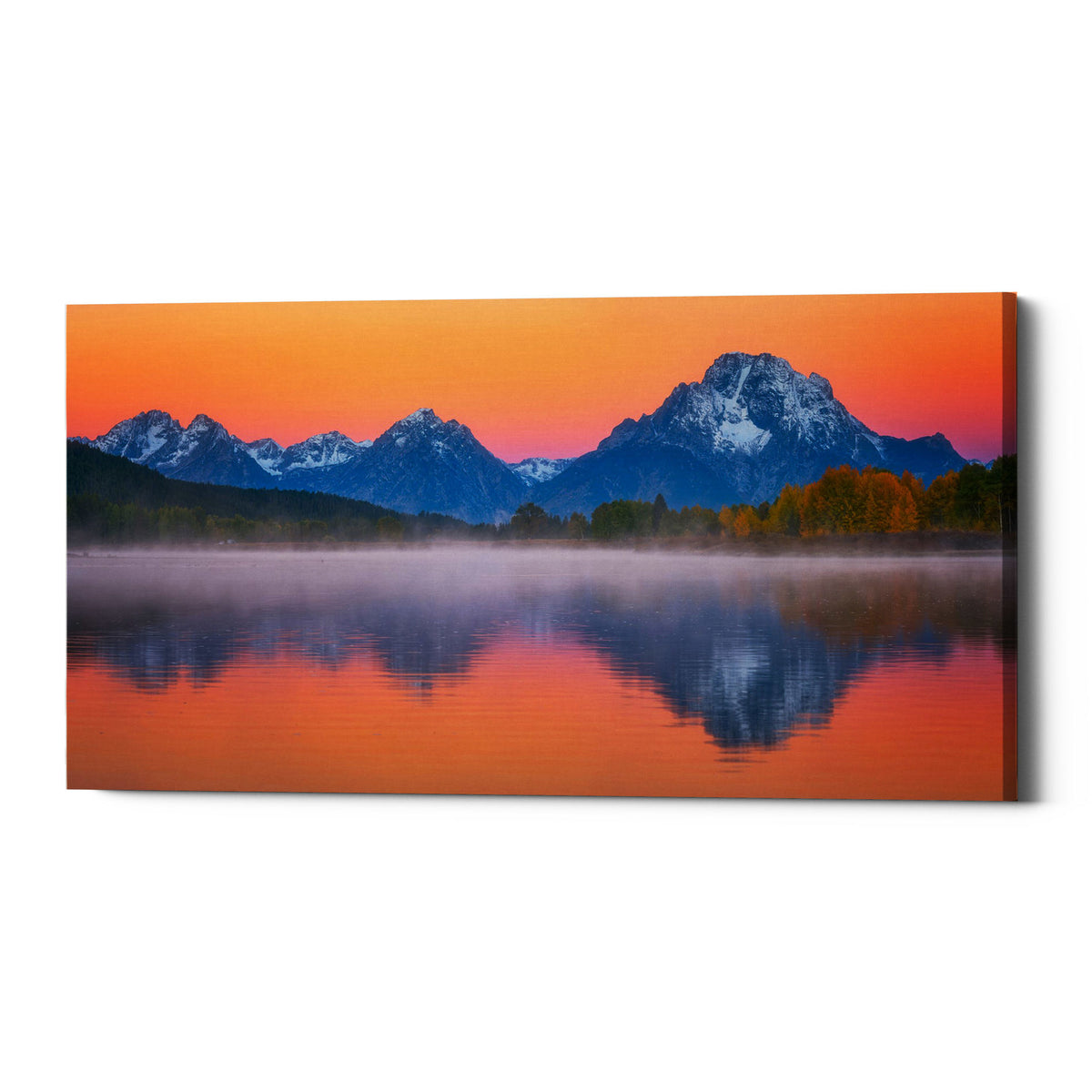 Epic Graffiti &quot;Majestic Morning Views&quot; by Darren White, Giclee Canvas Wall Art