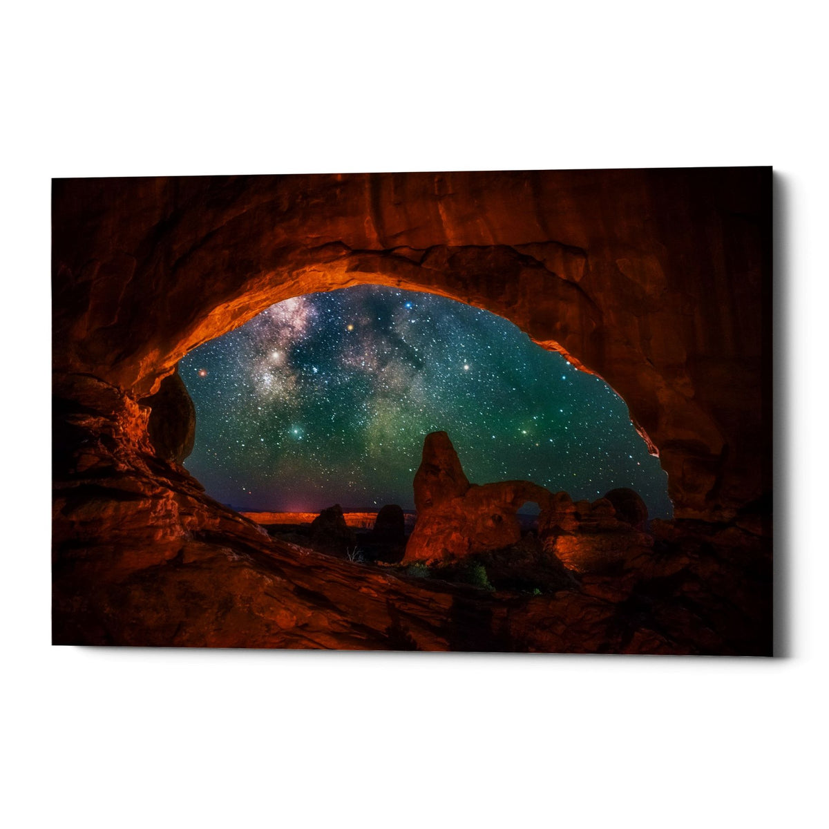 Epic Graffiti &quot;Window to the Heavens&quot; by Darren White, Giclee Canvas Wall Art