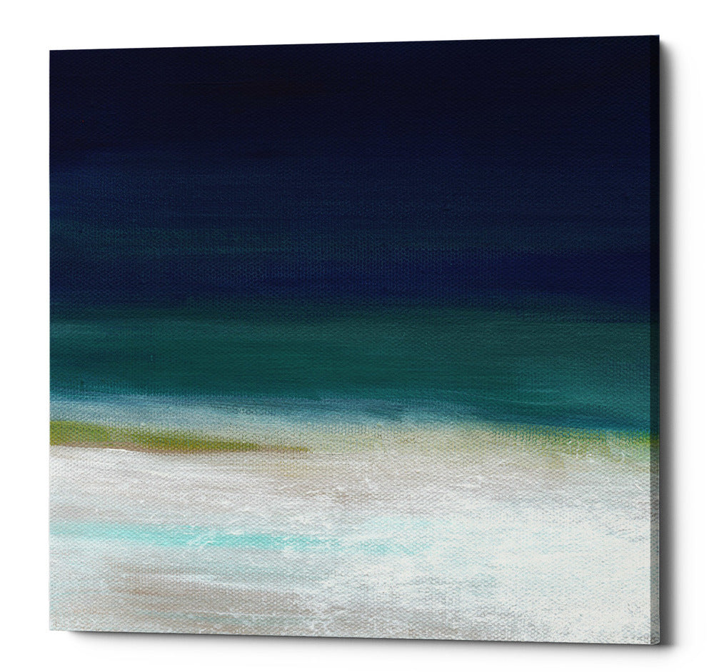 Epic Graffiti &quot;Beach IV&quot; by Linda Woods, Giclee Canvas Wall Art