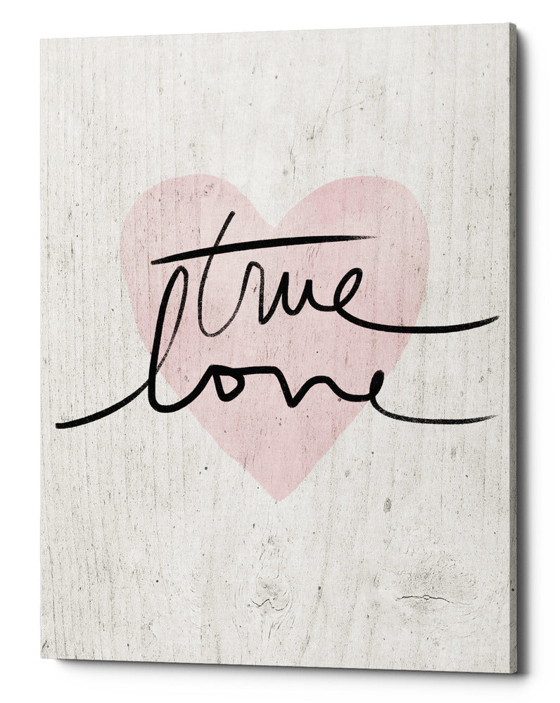 Epic Graffiti &quot;True Love&quot; by Linda Woods, Giclee Canvas Wall Art